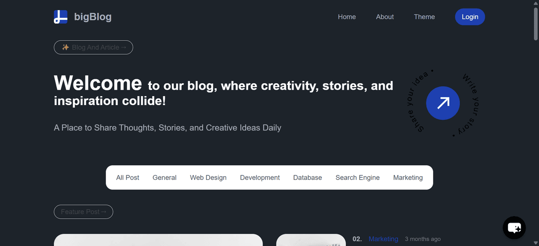 Blog Website