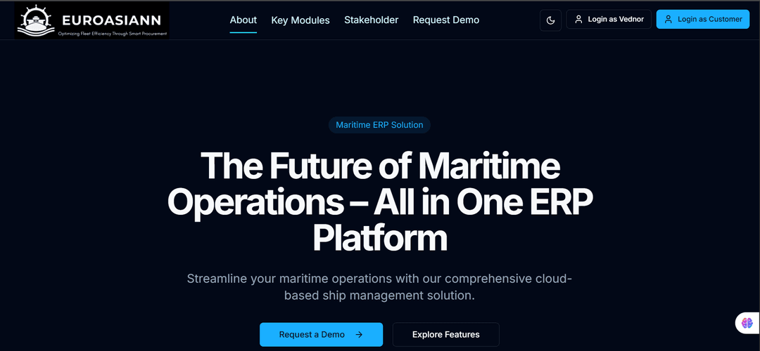Vessel Managment System